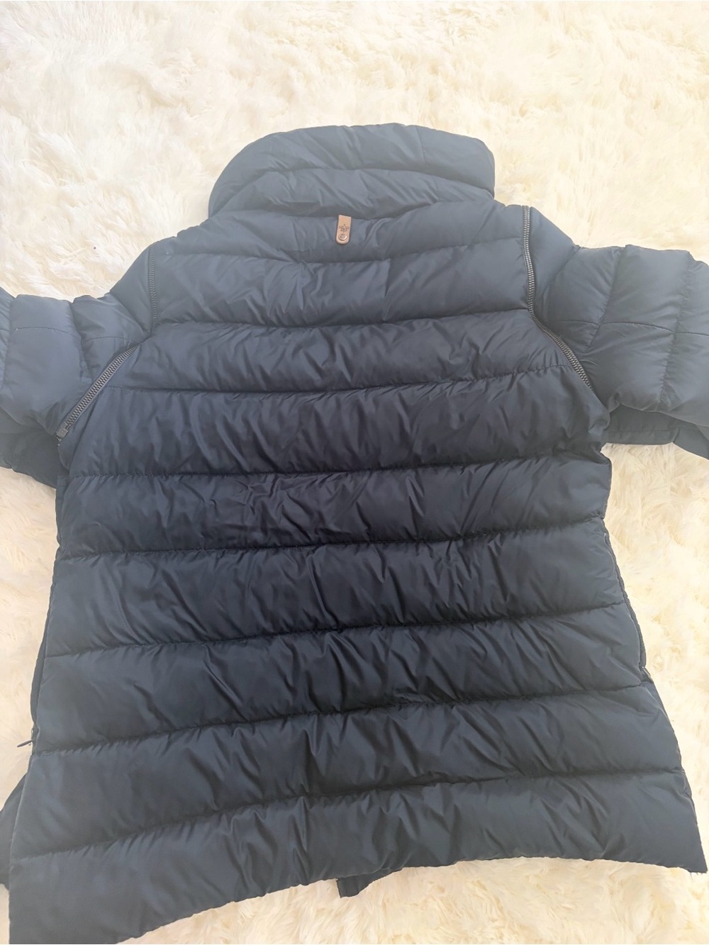 Mackage Navy Blue Quilted Puffer Jacket & Vest - Picture 8 of 8